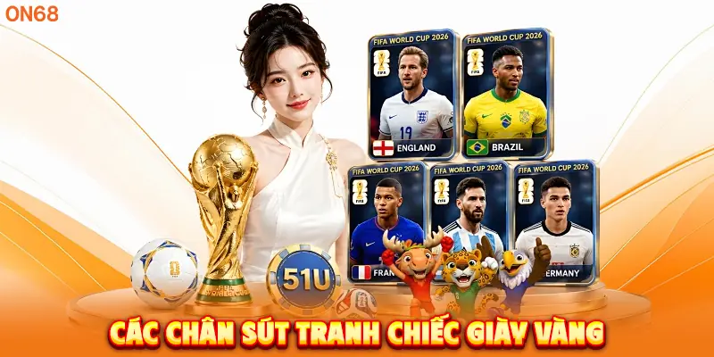 Các chân sút tranh Chiếc giày vàng. 