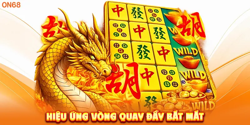 Hiệu ứng vòng quay đầy bắt mắt.